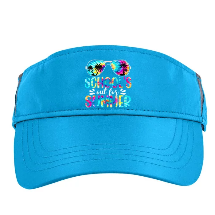 Schools Out For Summer Last Day Of School Student Teacher Adult Drive Performance Visor