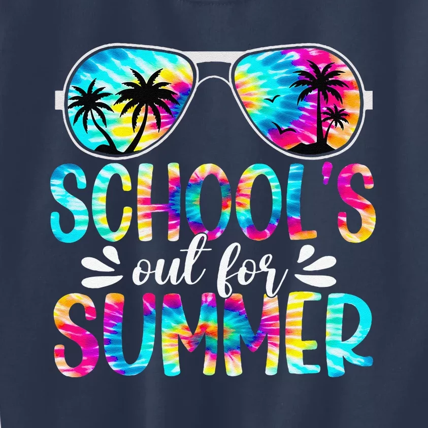 Schools Out For Summer Last Day Of School Student Teacher Kids Sweatshirt