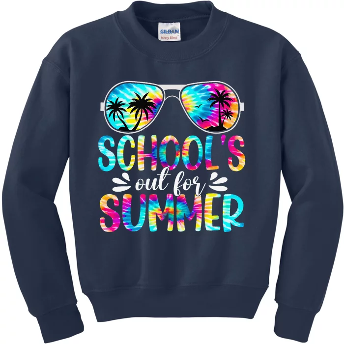 Schools Out For Summer Last Day Of School Student Teacher Kids Sweatshirt