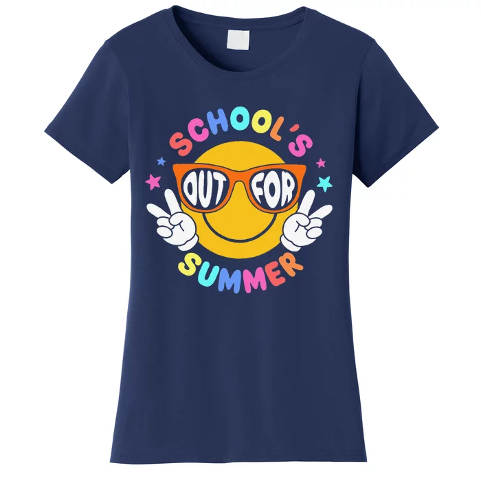 Schools Out For Summer Teacher Students Last Day Of School Women's T-Shirt