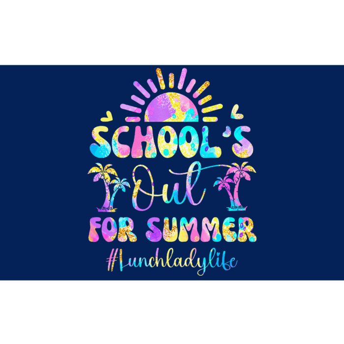 SchoolS Out For Summer Lunch Lady Life Last Day Of School Bumper Sticker