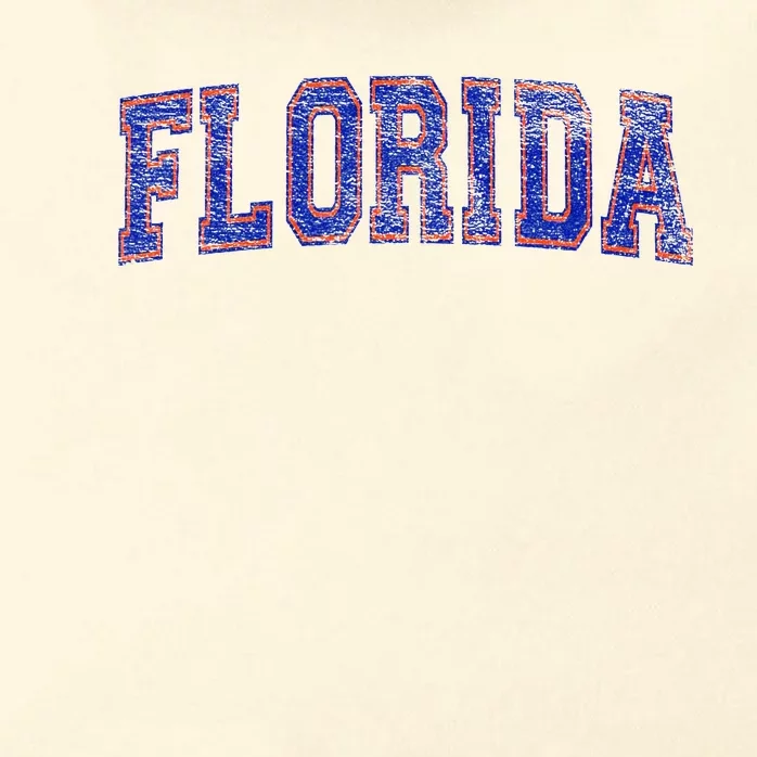 State Of Florida Zip Tote Bag