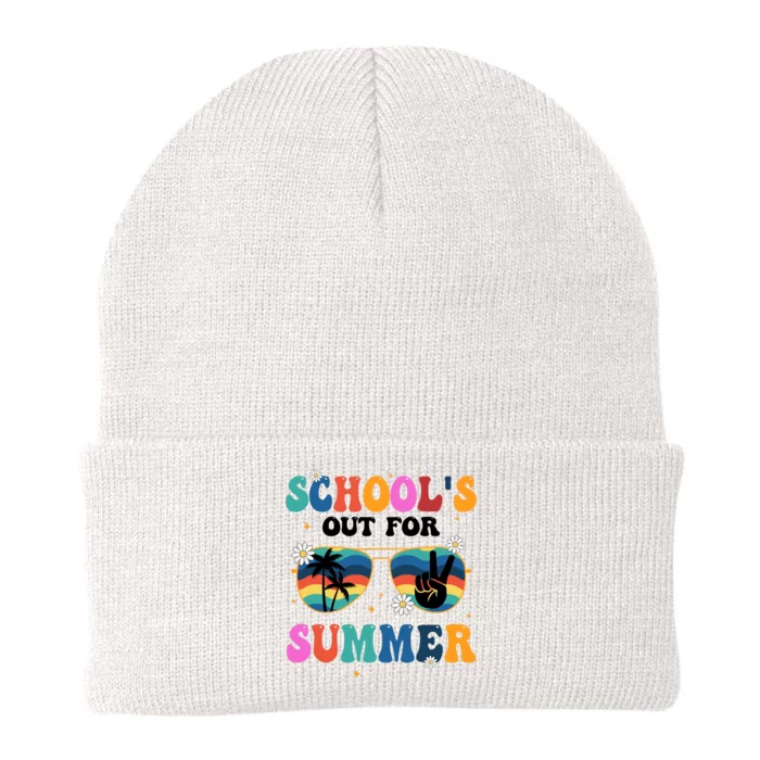 Schools Out For Summer Hippie Knit Cap Winter Beanie