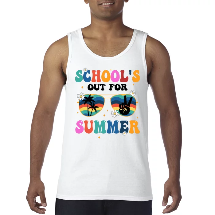 Schools Out For Summer Hippie Tank Top