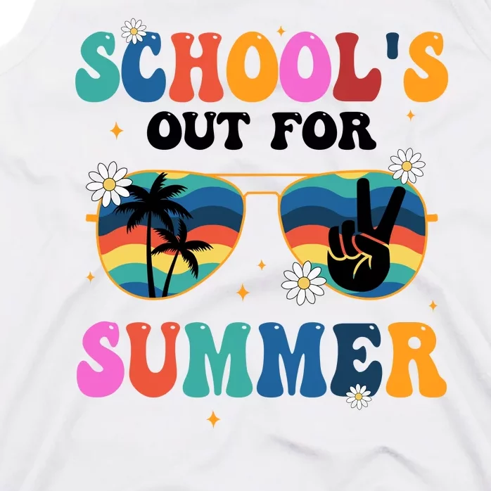 Schools Out For Summer Hippie Tank Top