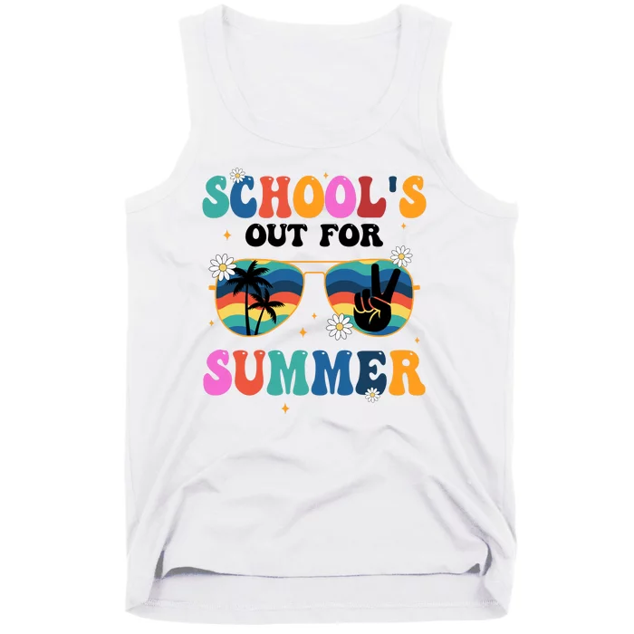 Schools Out For Summer Hippie Tank Top