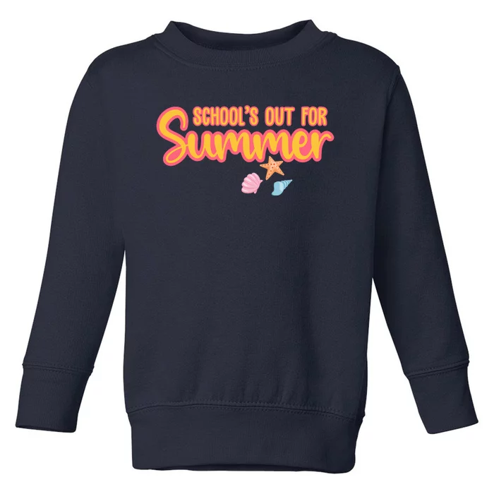 Schools Out For Summer Cute Toddler Sweatshirt