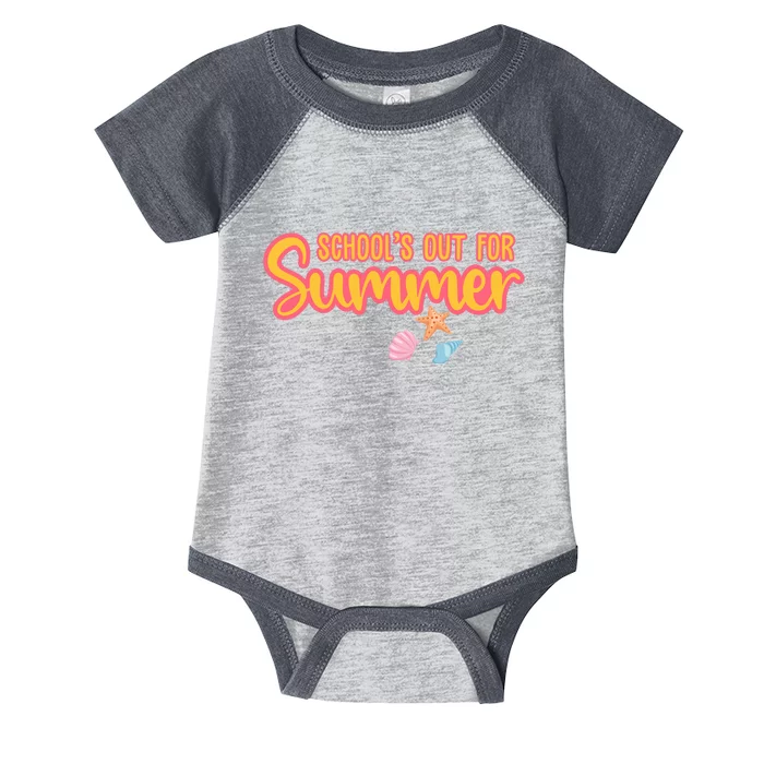 Schools Out For Summer Cute Infant Baby Jersey Bodysuit