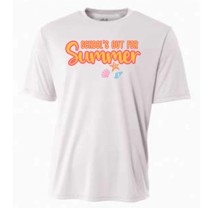 Schools Out For Summer Cute Cooling Performance Crew T-Shirt