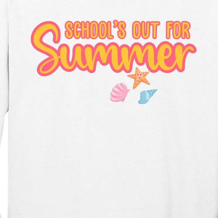 Schools Out For Summer Cute Long Sleeve Shirt