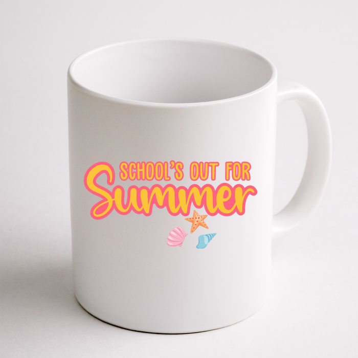 Schools Out For Summer Cute Front & Back Coffee Mug