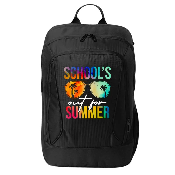 Schools Out For Summer Graduation Students Teacher City Backpack