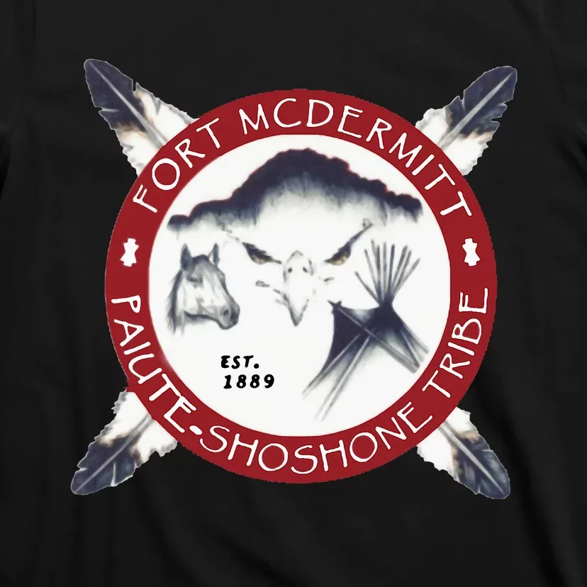 Seal Of Fort Mcdermitt Paiute And Shoshone Tribe Reservation T-Shirt