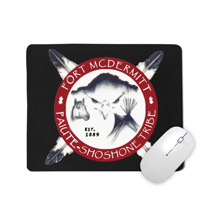 Seal Of Fort Mcdermitt Paiute And Shoshone Tribe Reservation Mousepad