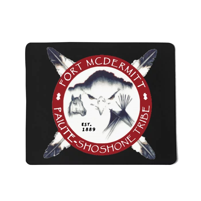 Seal Of Fort Mcdermitt Paiute And Shoshone Tribe Reservation Mousepad