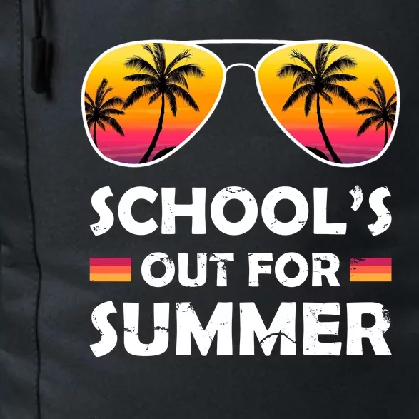 School's Out For Summer Palm Trees Daily Commute Backpack