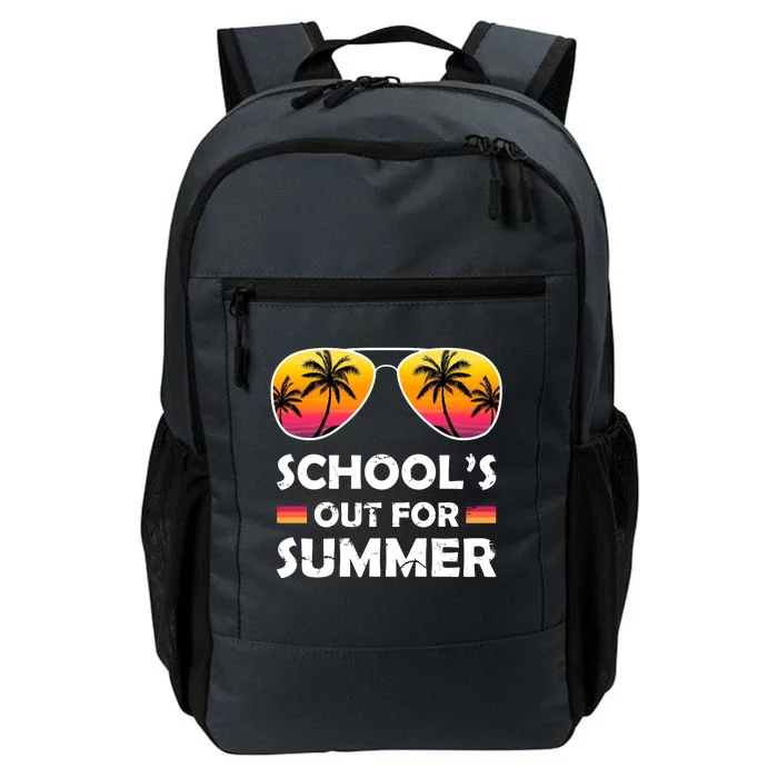 School's Out For Summer Palm Trees Daily Commute Backpack