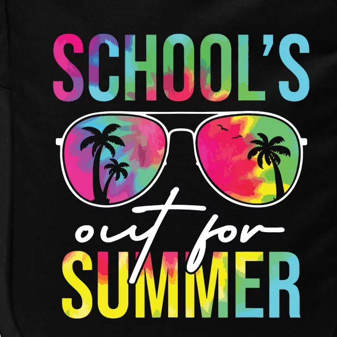 Schools Out For Summer Graduation Students Teacher Vacation Impact Tech Backpack