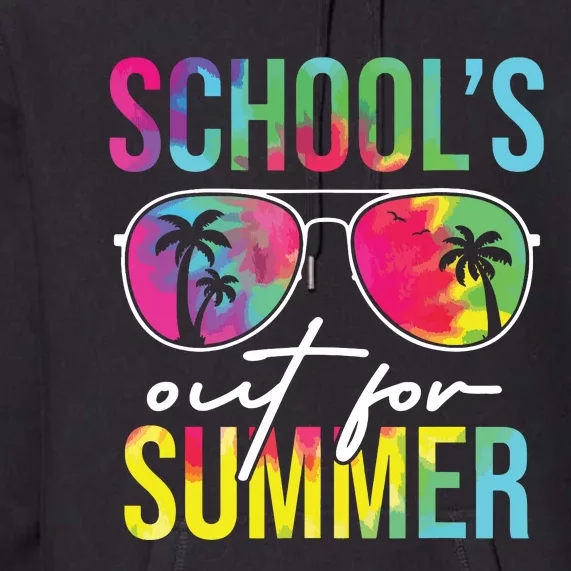 Schools Out For Summer Graduation Students Teacher Vacation Premium Hoodie