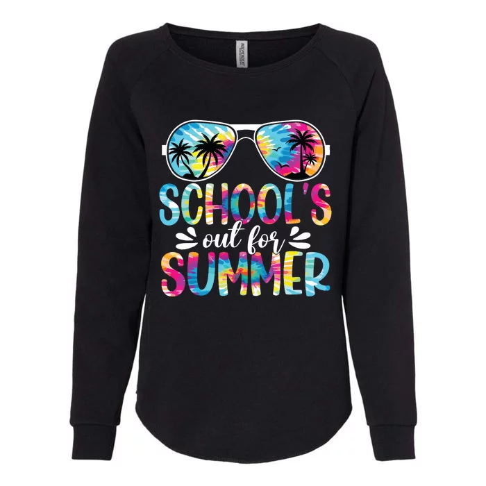 Schools Out For Summer Last Day Of School Student Teacher Womens California Wash Sweatshirt