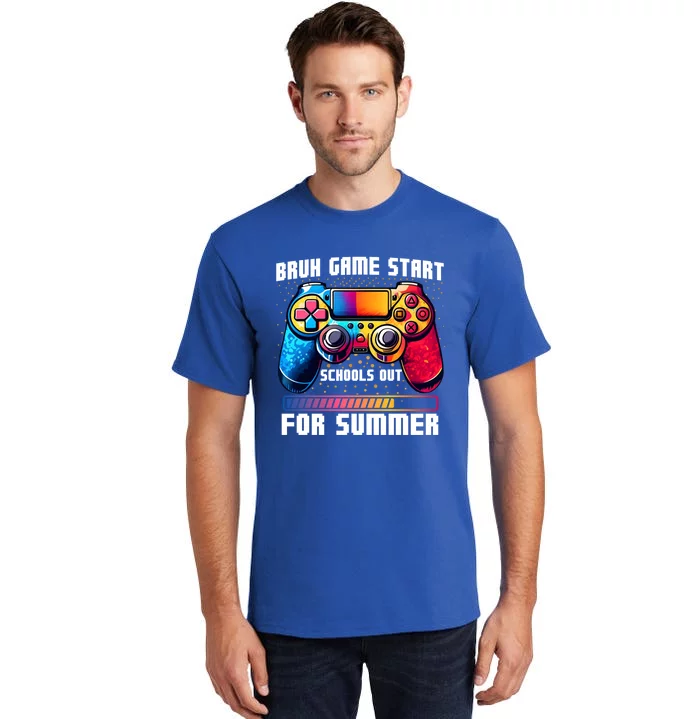 Schools Out For Summer Video Game Last Day Of School Cute Gift Tall T-Shirt