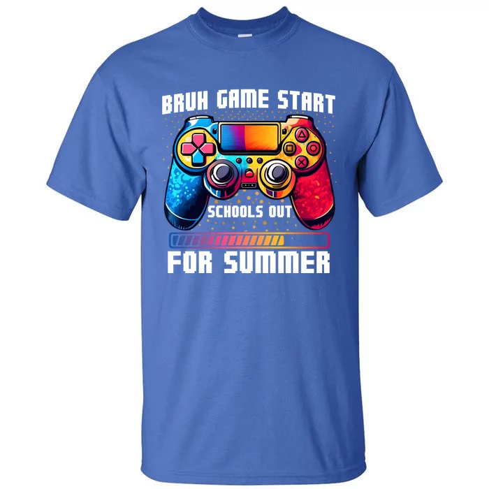 Schools Out For Summer Video Game Last Day Of School Cute Gift Tall T-Shirt