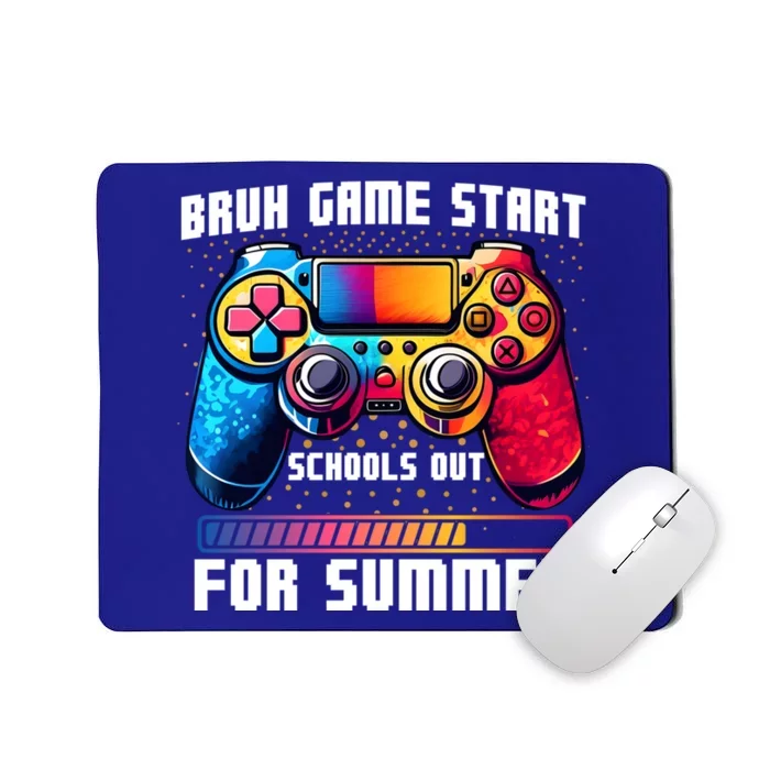 Schools Out For Summer Video Game Last Day Of School Cute Gift Mousepad