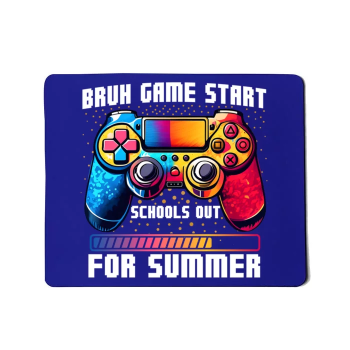 Schools Out For Summer Video Game Last Day Of School Cute Gift Mousepad