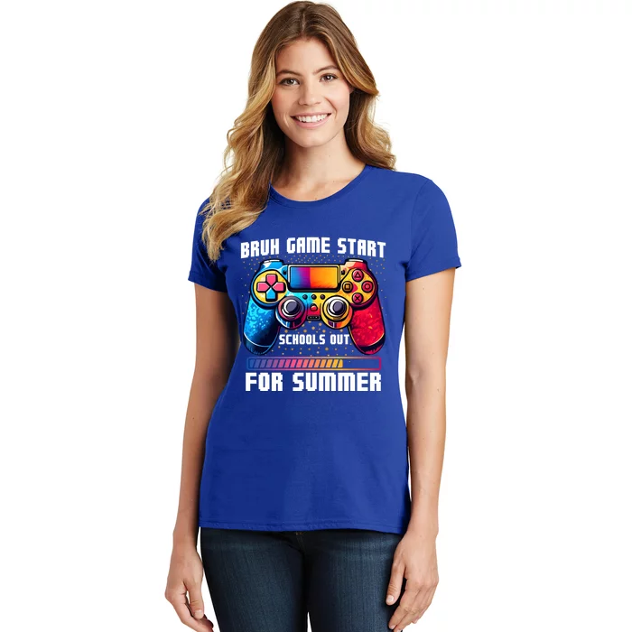 Schools Out For Summer Video Game Last Day Of School Cute Gift Women's T-Shirt