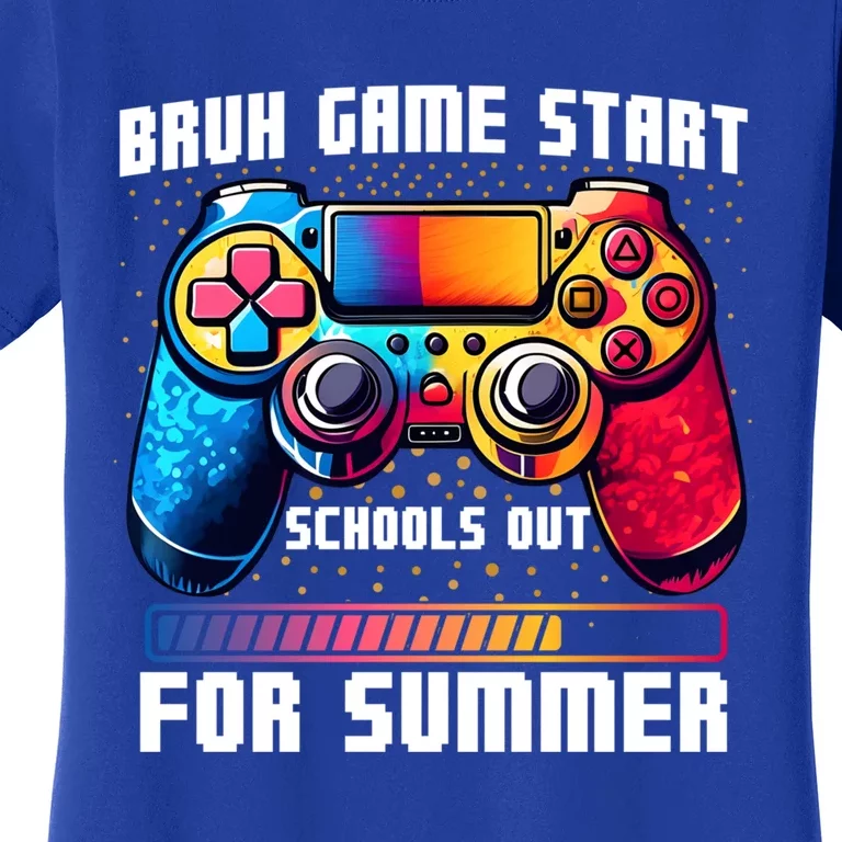 Schools Out For Summer Video Game Last Day Of School Cute Gift Women's T-Shirt