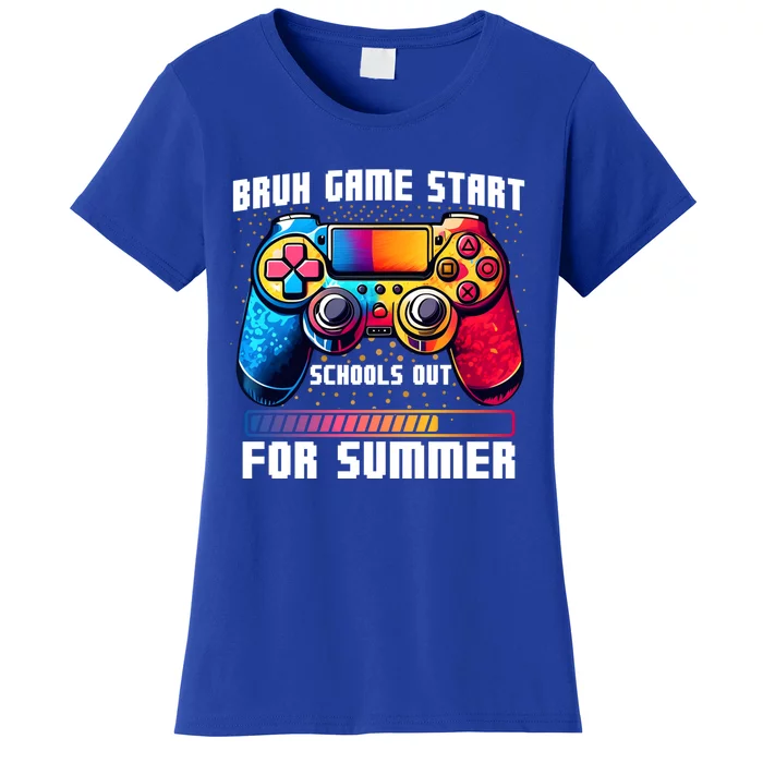 Schools Out For Summer Video Game Last Day Of School Cute Gift Women's T-Shirt