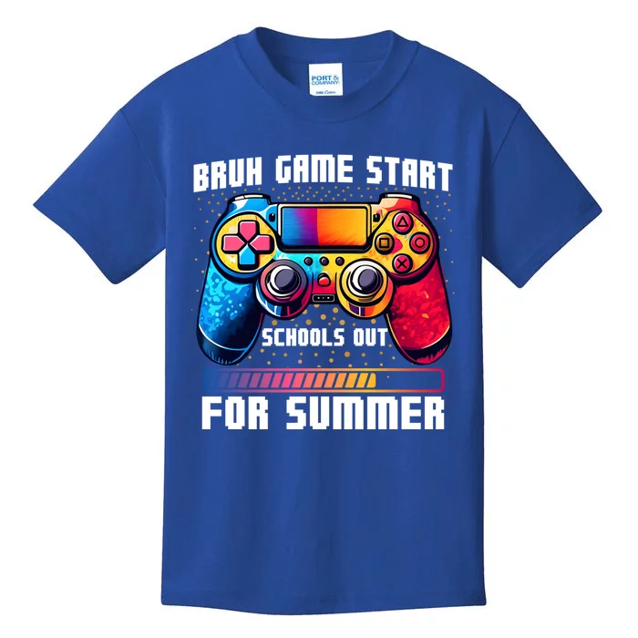 Schools Out For Summer Video Game Last Day Of School Cute Gift Kids T-Shirt