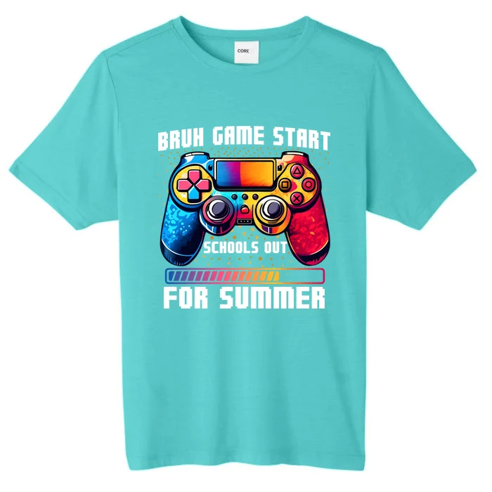 Schools Out For Summer Video Game Last Day Of School Cute Gift ChromaSoft Performance T-Shirt