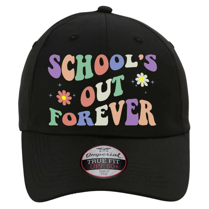 SchoolS Out Forever Teacher Retirement Boho Flower The Original Performance Cap