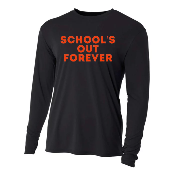 Schools Out Forever! Cooling Performance Long Sleeve Crew