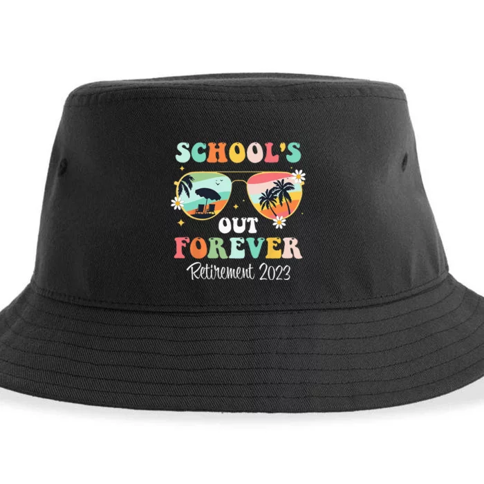 School's Out Forever Retirement Sustainable Bucket Hat