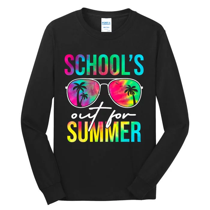 Schools Out For Summer Graduation Students Teacher Tall Long Sleeve T-Shirt