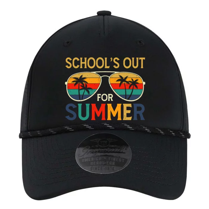 Schools Out For Summer Retro Last Day Of School Teacher Performance The Dyno Cap