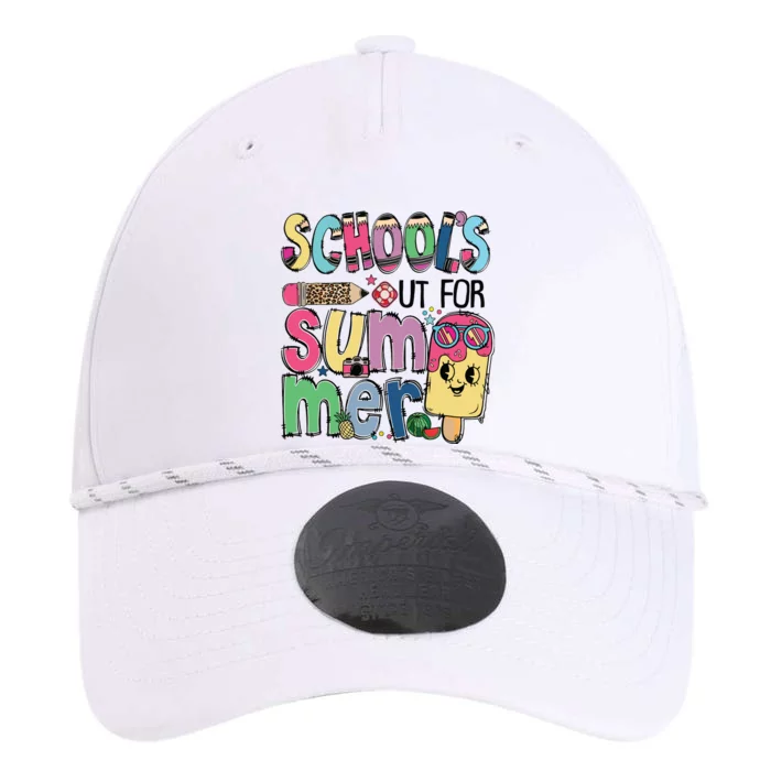 Schools Out For Summer Teacher Boy Girl Summer Vacation Performance The Dyno Cap