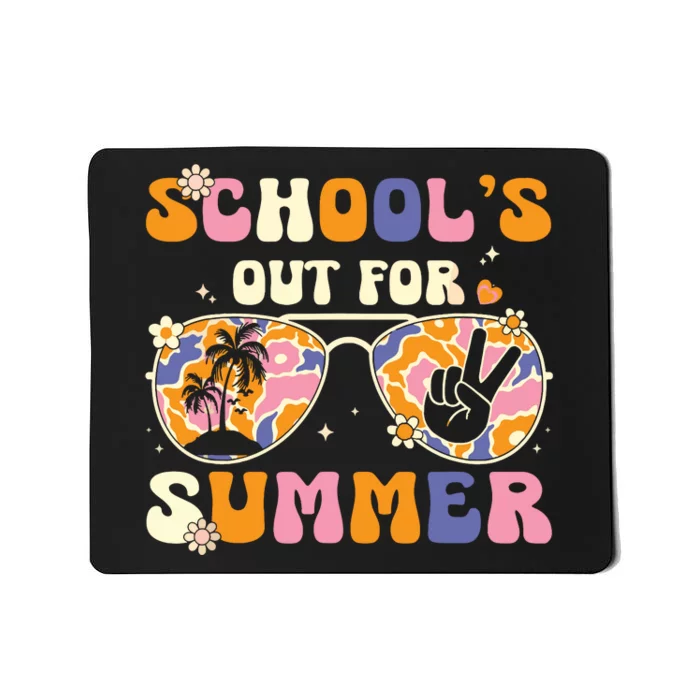 Schools Out For Summer Teacher Last Day Of School Mousepad