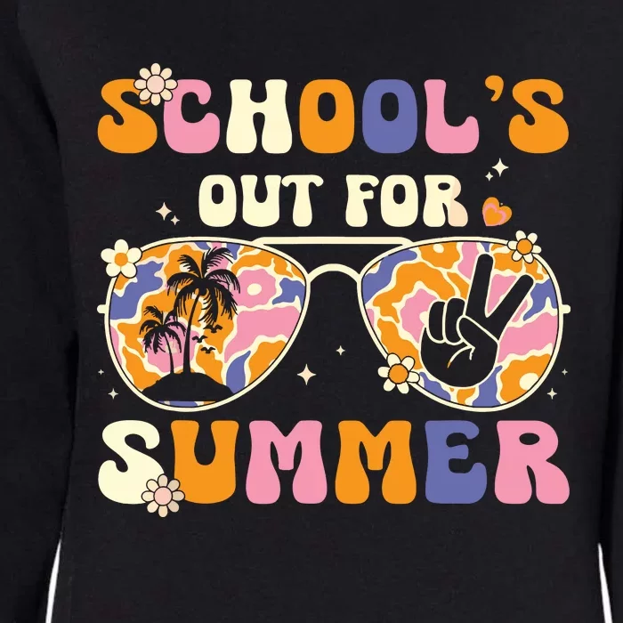 Schools Out For Summer Teacher Last Day Of School Womens California Wash Sweatshirt