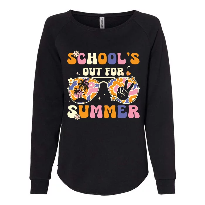 Schools Out For Summer Teacher Last Day Of School Womens California Wash Sweatshirt