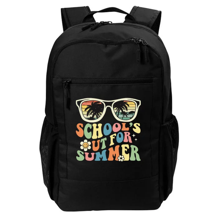 School's Out For Summer Graduation Teacher Sunglasses Retro Daily Commute Backpack