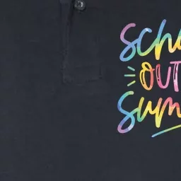 Schools Out For Summer Tie Dye Last Day Of School Teacher Softstyle Adult Sport Polo