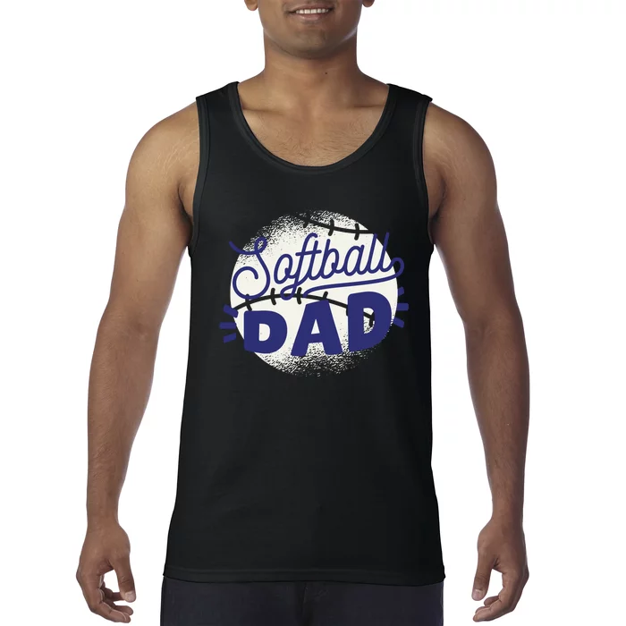 Softball Dad Tank Top