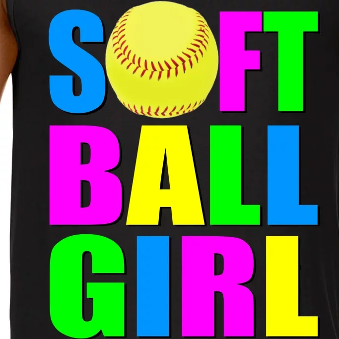 Softball Girl Comfort Colors® Tank Top