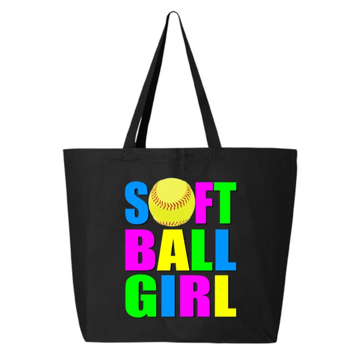 Softball Girl 25L Jumbo Tote