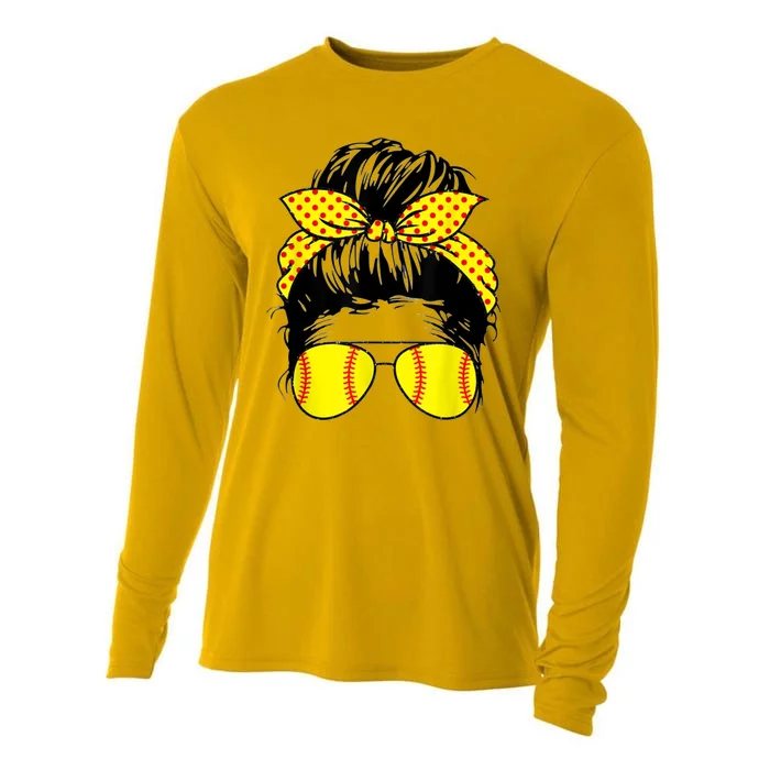 Softball Mom Sunglasses Cooling Performance Long Sleeve Crew