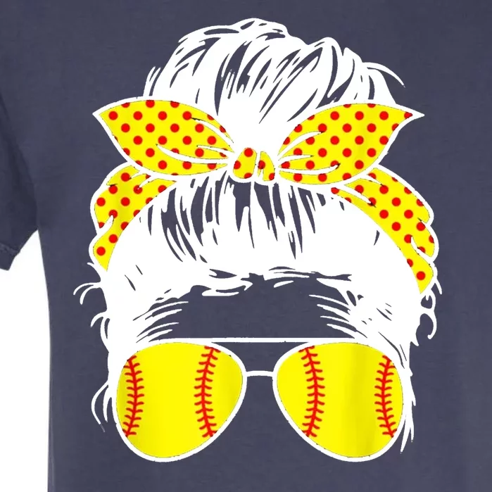 Softball Mom Sunglasses Garment-Dyed Heavyweight T-Shirt