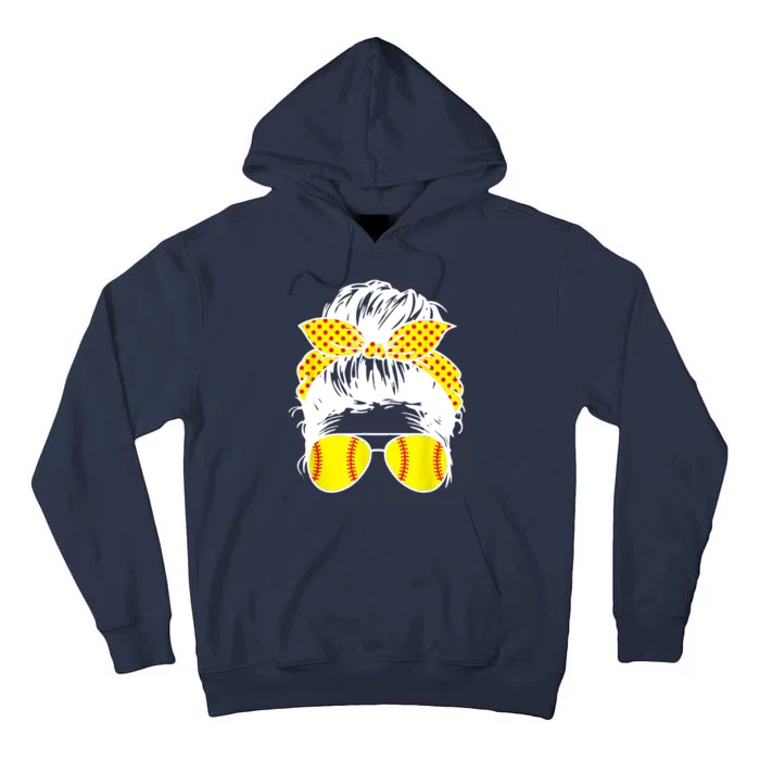 Softball Mom Sunglasses Tall Hoodie